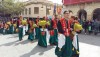 2.000 festeros participan en una colorida Ofrenda a San Vicente Ferrer