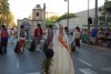 Masiva participación festera en la Ofrenda floral a la Patrona de las Hogueras