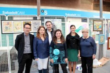 'Art al Carrer' reúne a decenas de personas en la Avenida de la Libertad de San Vicente