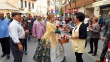 La Fiesta de la flor inunda las calles de San Vicente de color