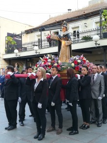 San Vicente saca a las calles a su Patrón para anunciar el Año Jubilar Vicentino