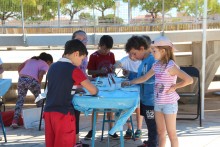 Cientos de escolares participan en talleres medioambientales en el parque Lo Torrent