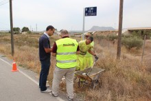 Comienza la instalación de señales en 47 caminos  vecinales para facilitar la localización de las casas