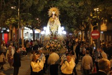 La Mare de Déu dels Desamparats visita San Vicente con motivo del Año Jubilar Vicentino