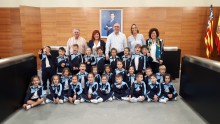 Visita al Ayuntamiento de los más pequeños del colegio Santa Faz