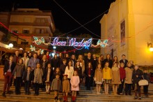 Encendido de las luces navideñas e inauguración del Belén Municipal