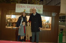 Encendido de las luces navideñas e inauguración del Belén Municipal