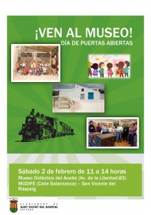 Cultura programa el 2 de febrero una jornada de puertas abiertas de los dos museos de San Vicente