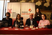 Radio San Vicente celebra el Día Mundial de la Radio en Valencia junto a una veintena de emisoras locales de toda la Comunidad