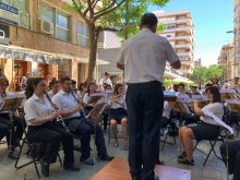 Música “al carrer” a cargo de la S.M. La Esperanza