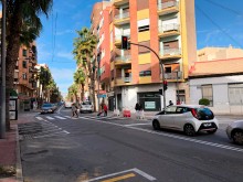 Finalizan las obras para mejorar la accesibilidad y seguridad en el cruce de calle Alicante y Ancha de Castelar