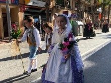 Ofrenda y procesión en honor a la Virgen de la Inmaculad