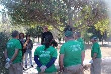 El alumnado de jardinería del Taller de Empleo  también trabajará en el parque Presidente Adolfo Suárez