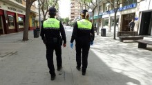 Covid-19: así está gestionando la crisis la Policía Local de San Vicente