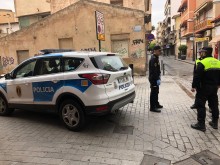 La Policía Local actua conjuntamente con la Guardia Civil y la Policía Nacional en San Vicente