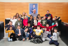 Visita del CEIP Victoria Kent al Ayuntamiento