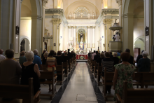 San Vicente homenajea a las víctimas y afectados durante la crisis sanitaria de la covid-19 una misa funeral