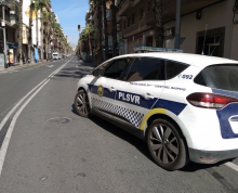 La Policía Local detiene a un hombre por un presunto delito de violencia doméstica