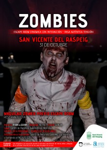 Zombies: el scape room solo apto para las personas más atrevidas