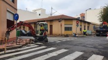 Arranca la obra de eliminación de barreras arquitectónicas en la intersección de calle Zorrilla con Valencia