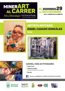 Arte en la calle y música, actividades  culturales para este domingo en San Vicente