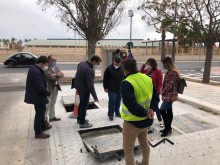 Finalizan las obras de mejora de la red de alcantarillado de avenida Barcelona