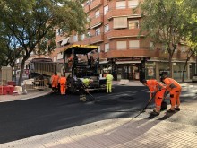 Avanzan las obras de calle Pelayo