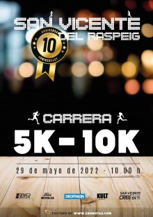 San Vicente del Raspeig acogerá una gran participación en la IX edición 5-10K