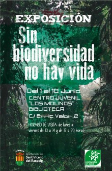 “Sin Biodiversidad no hay Vida”,  una exposición sobre las especies que habitan en el municipio