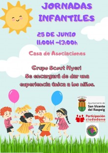 Aprender jugando, las nuevas jornadas infantiles organizadas por Participación Ciudadana