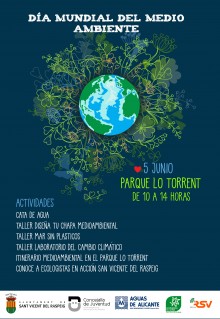 San Vicente celebra el día mundial del Medio Ambiente el próximo 5 de junio
