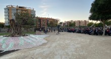 La emoción inunda el parque Lo Torrent en la inauguración del monolito de José Cerezo, homenaje a las víctimas de la Covid-19 y a los profesionales que vivieron la pandemia en primera fila