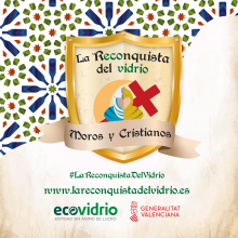 San Vicente participa, un año más, en la campaña de Ecovidrio  ‘La Reconquista del Vidrio’, con el reciclado de envases durante los  Moros y Cristianos